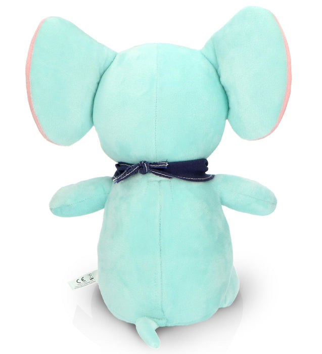 Alecto BC350 Cuddly Elephant with Soothing Sounds & Night Light Blue | EDL A004529