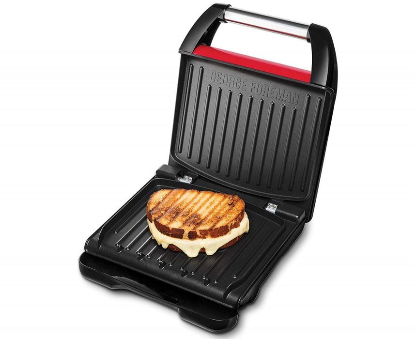 George Foreman 5 Portion Family Grill - Red Steel | 25040