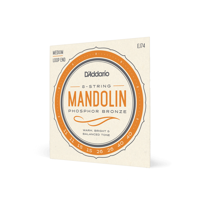 Mandolin Phosphor Bronze Strings Medium Gauge | EJ74