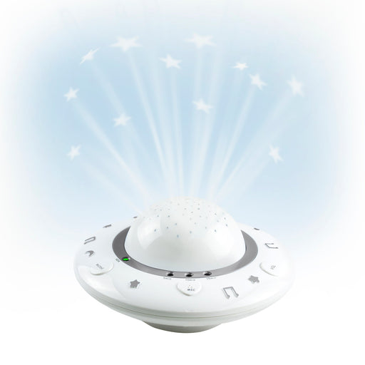 Alecto BC-125GS Baby Starry Sky Projector White-Gray | EDL A003359