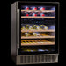 Nordmende 60cm Built In Wine Cooler 46 Bottle 86.5 x 59.5 cm || WC46IX