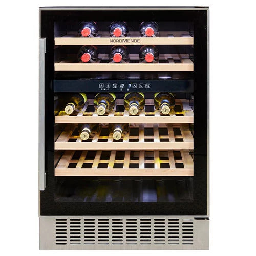 Nordmende 60cm Built In Wine Cooler 46 Bottle 86.5 x 59.5 cm || WC46IX