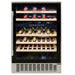 Nordmende 60cm Built In Wine Cooler 46 Bottle 86.5 x 59.5 cm || WC46IX