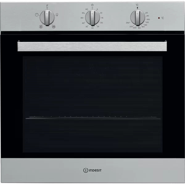 Indesit Aria Stainless Steel Single Oven 66 Litre | IFW 6330 IX UK