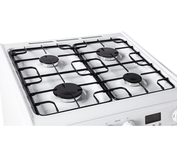 Hotpoint Ultima 60cmF/S Gas Cooker - White | HAG60P