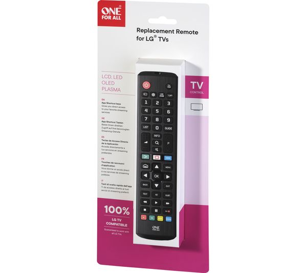 One For All LG TV Replacement Remote Control || URC4911