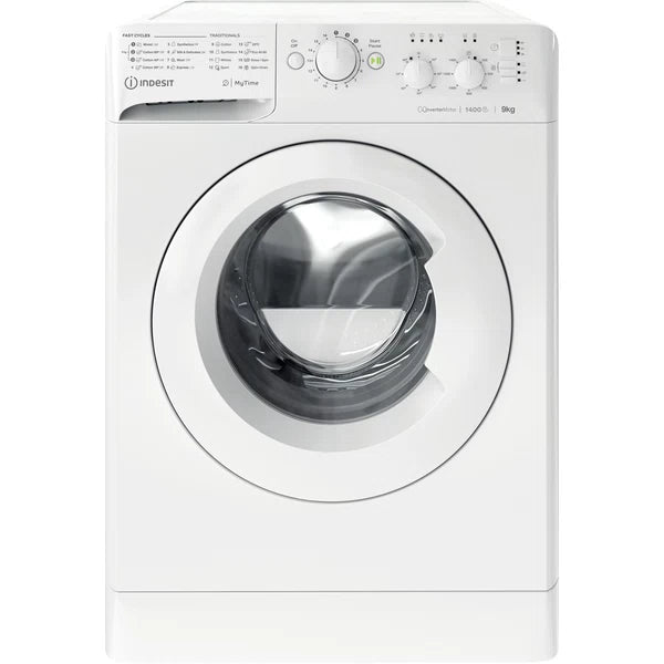 INDESIT 9KG 1400 Spin Washing Machine - White | MTWC91495WUK