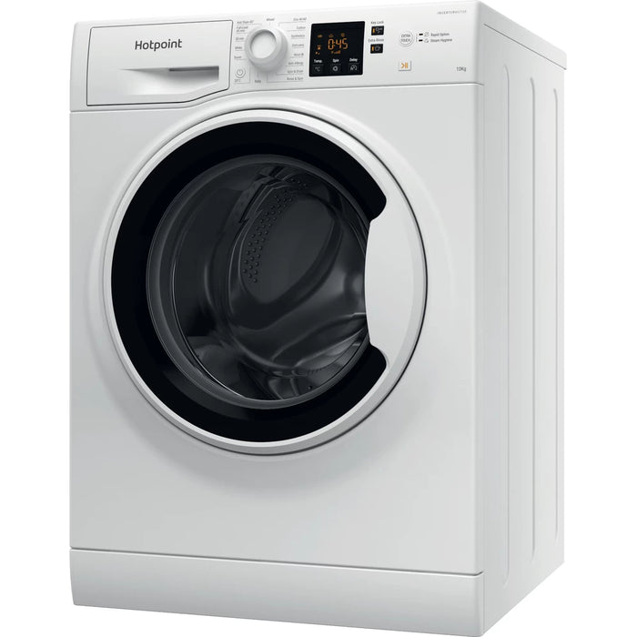 HOTPOINT 10KG 1400 Spin Washing Machine | NSWA1045CWWUKN