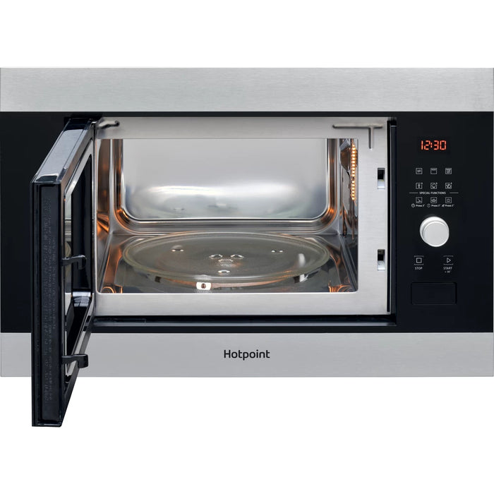 HOTPOINT INTEGRATED MICROWAVE OVEN: INOX COLOR || MF25GIXH