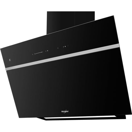 Whirlpool Wall Mounted Cooker Hood 90cm - Black | WHVS90FLTCK