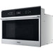 Whirlpool W Collection Integrated Microwave Oven - Stainless Steel | W7MW461UK