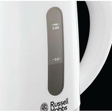 RUSSELL HOBBS Travel Kettle 1000W 2 Cups & Spoons - White | 23840