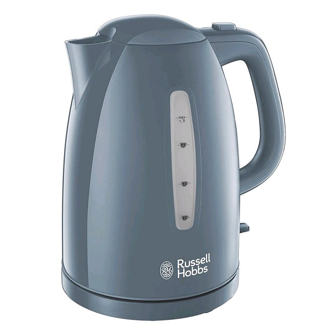 Russell Hobbs Textures Grey Kettle Rapid Boil 1.7L | 21274