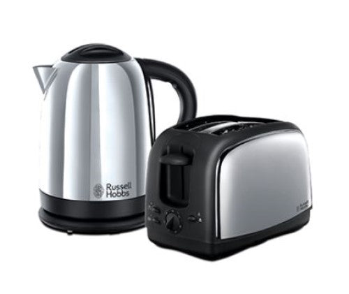 Russell Hobbs Lincoln Twin Pack Kettle s/steel | 21830