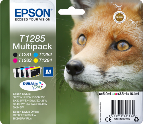 Epson T1285 Ink Cartridge Multipack T1285 | C13TI2854010