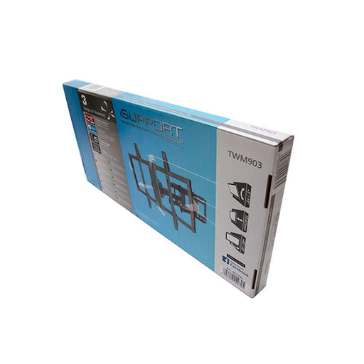 TECHLINK 900x900 Doube Arm Bracket Tilt & Swivel - Titanium Grey | TWM903