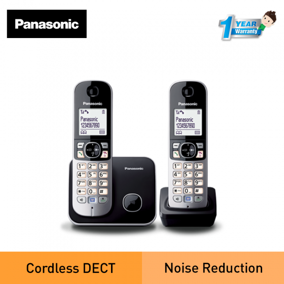 PANASONIC Dect Phone Twin Pack | KXTG6812T
