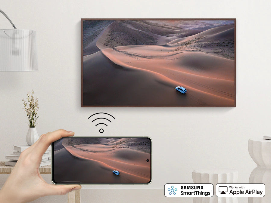 Samsung 65" The Frame Art Mode QLED 4K HDR Smart TV (2023) || QE65LS03BGUXXU