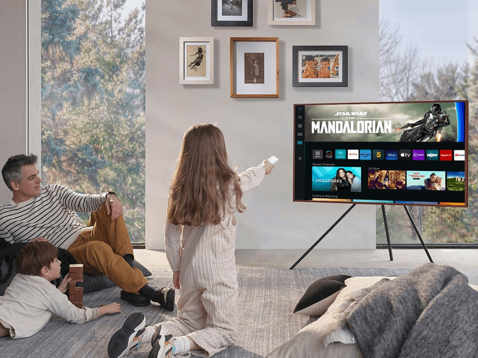 Samsung 75" The Frame Art Mode QLED 4K HDR Smart TV (2023) || QE75LS03BGUXXU