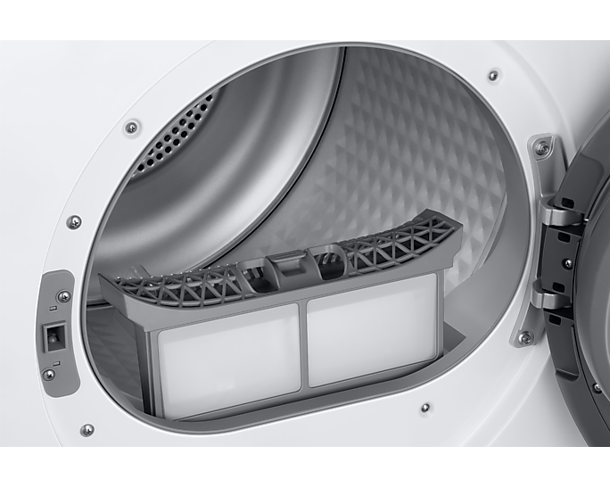 SAMSUNG Series 5 9KG Heat Pump Tumble Dryer - White | DV90TAO40AH/EU