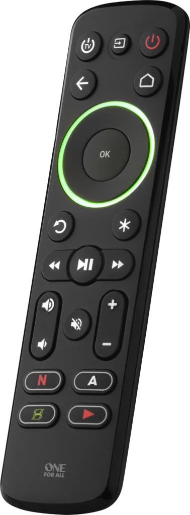 ONE FOR ALL Streaming Remote Control Up to 3 Devices | URC7935