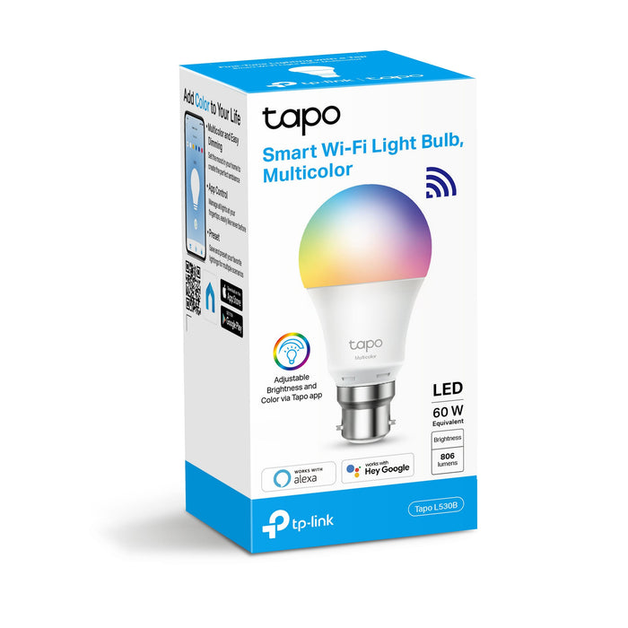 TP-LINK Tapo Smart Multicolour Bulb Bayonet | TAPO L530B
